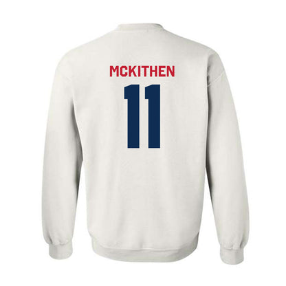 FAU - NCAA Football : Justin Mckithen - Classic Shersey Crewneck Sweatshirt-1