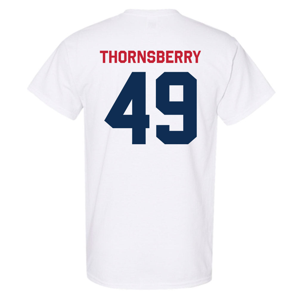 FAU - NCAA Men's Swimming & Diving : Logan Thornsberry - Classic Shersey T-Shirt-1