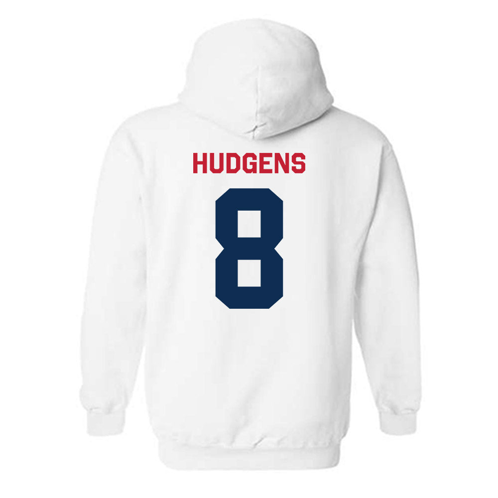 FAU - NCAA Football : Logic Hudgens - Classic Shersey Hooded Sweatshirt-1