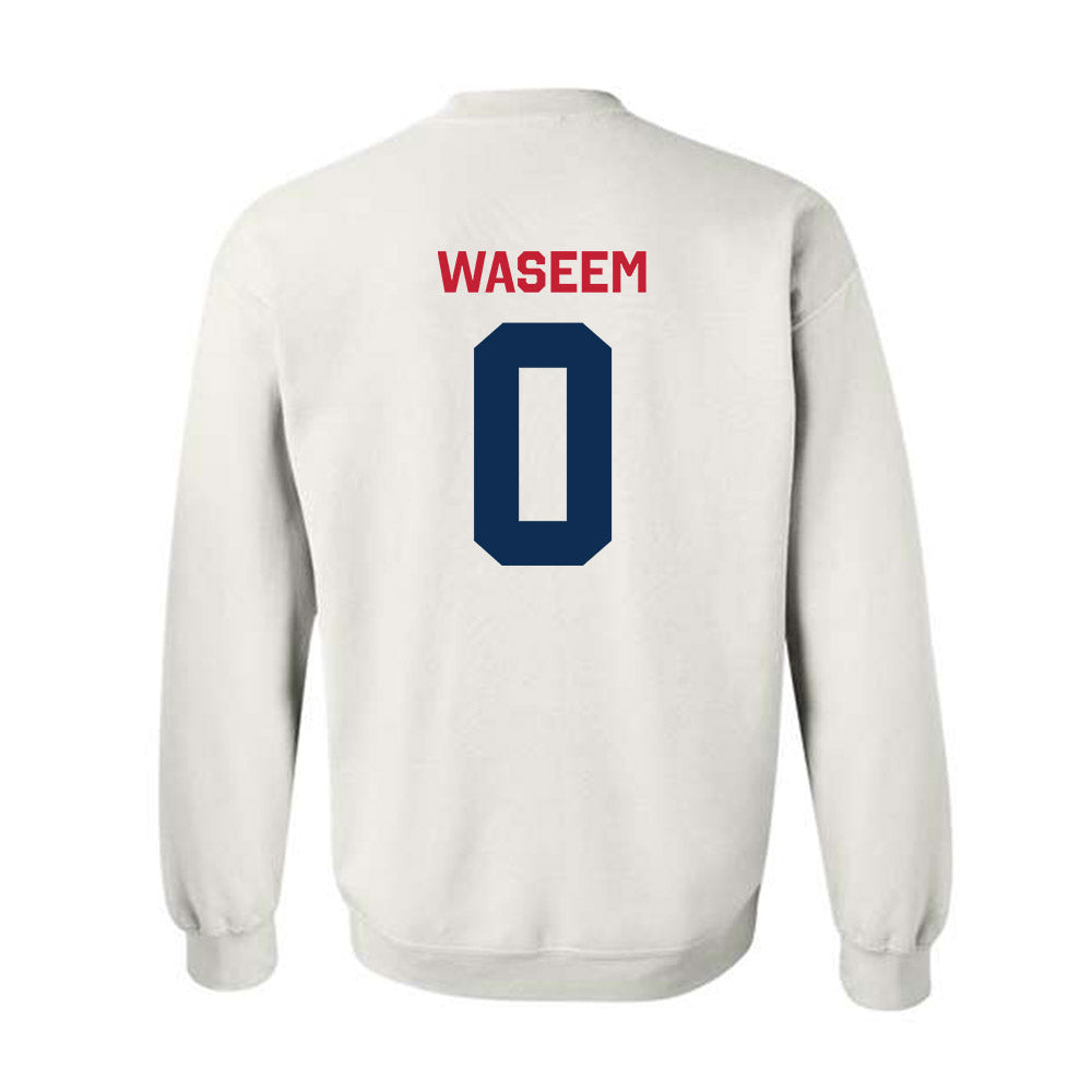 FAU - NCAA Football : Asaad Waseem - Classic Shersey Crewneck Sweatshirt-1