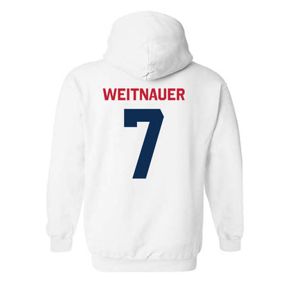 FAU - NCAA Beach Volleyball : Kate Weitnauer - Classic Shersey Hooded Sweatshirt-1