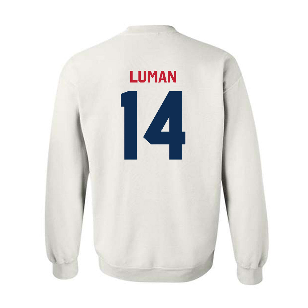 FAU - NCAA Football : Tycoolhilll Luman - Classic Shersey Crewneck Sweatshirt-1