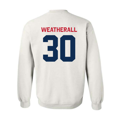 FAU - NCAA Football : Justin Weatherall - Classic Shersey Crewneck Sweatshirt-1