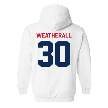 FAU - NCAA Football : Justin Weatherall - Classic Shersey Hooded Sweatshirt-1