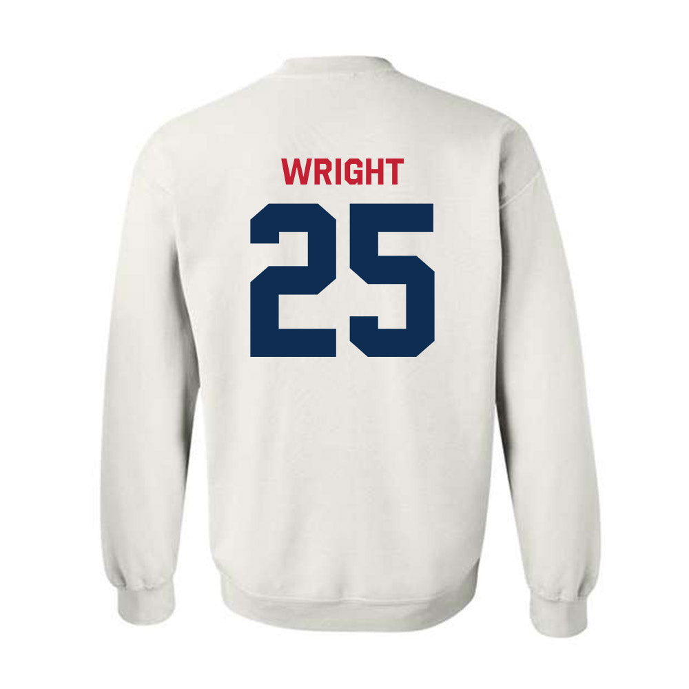 FAU - NCAA Football : Michael Wright - Classic Shersey Crewneck Sweatshirt-1