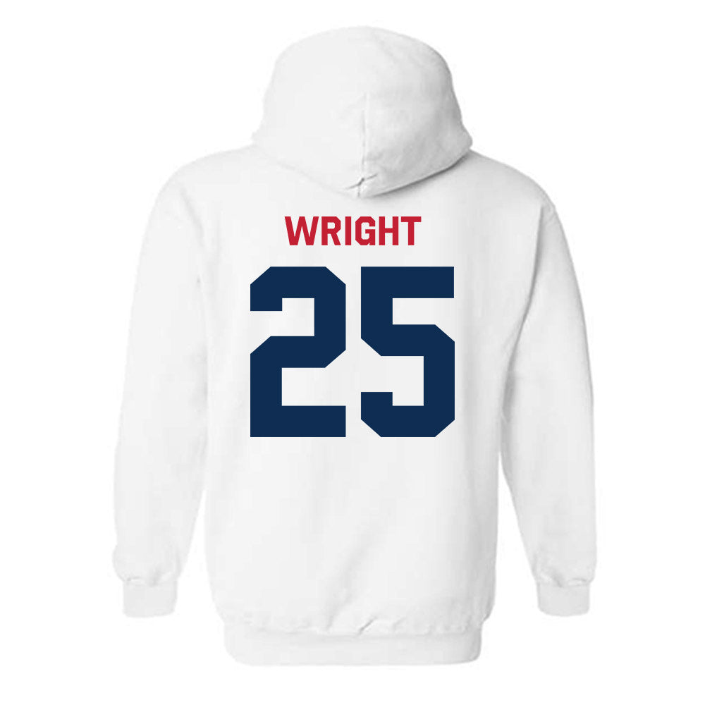 FAU - NCAA Football : Michael Wright - Classic Shersey Hooded Sweatshirt-1