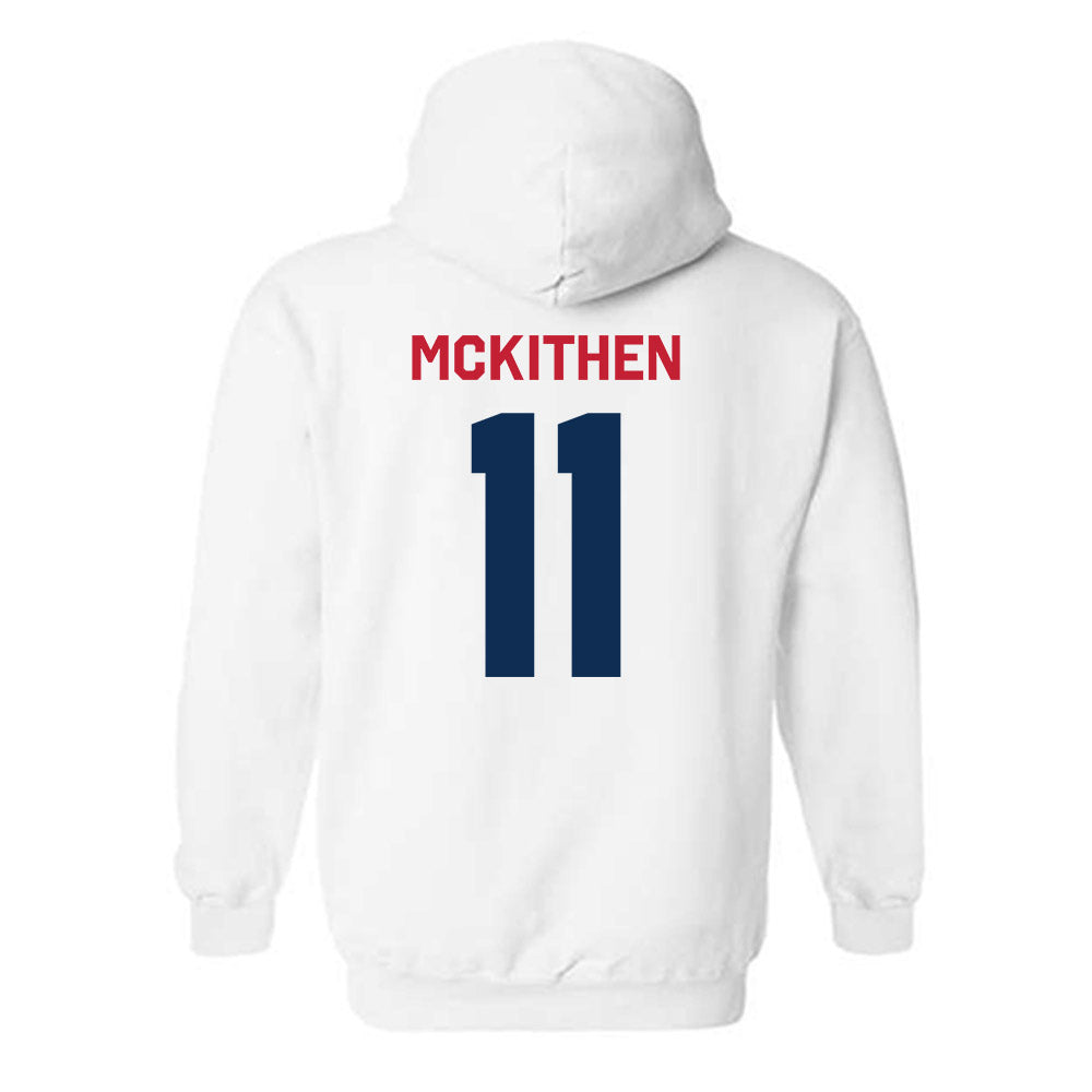 FAU - NCAA Football : Justin Mckithen - Classic Shersey Hooded Sweatshirt-1