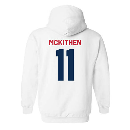 FAU - NCAA Football : Justin Mckithen - Classic Shersey Hooded Sweatshirt-1