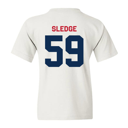 FAU - NCAA Football : Thomas Sledge - Classic Shersey Youth T-Shirt-1