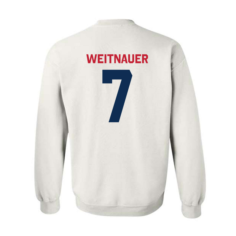 FAU - NCAA Beach Volleyball : Kate Weitnauer - Classic Shersey Crewneck Sweatshirt-1