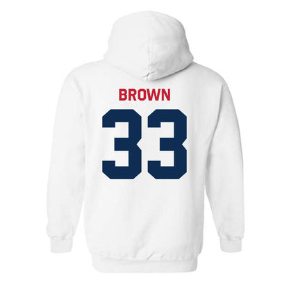 FAU - NCAA Football : Almari Brown - Classic Shersey Hooded Sweatshirt-1