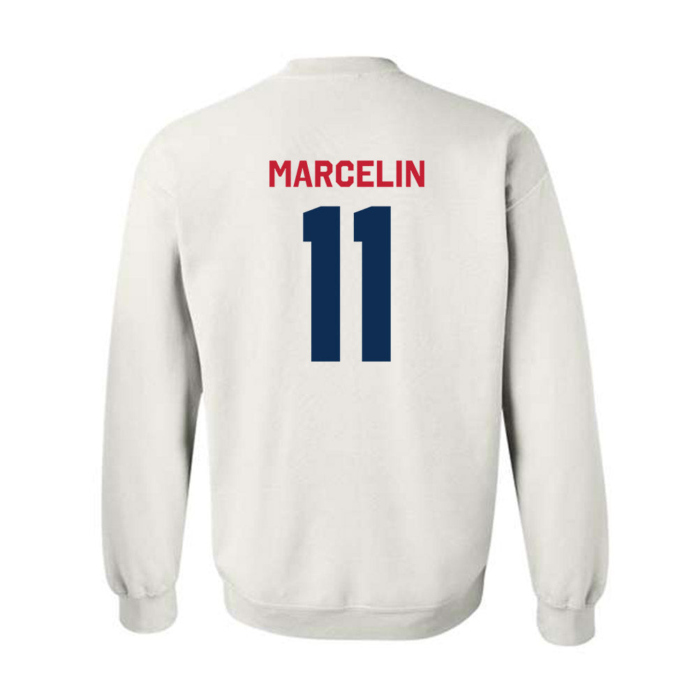 FAU - NCAA Football : Gavench Marcelin - Classic Shersey Crewneck Sweatshirt-1