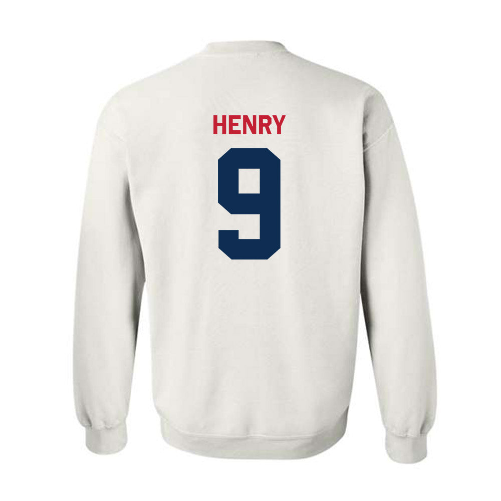FAU - NCAA Football : Dom Henry - Classic Shersey Crewneck Sweatshirt-1