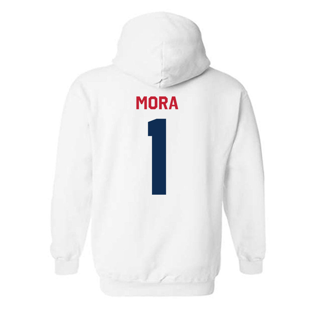 FAU - NCAA Softball : Jesiana Mora - Classic Shersey Hooded Sweatshirt-1