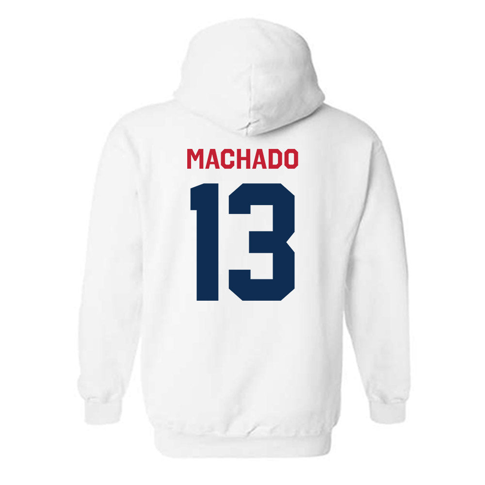FAU - NCAA Baseball : Daniel Machado - Classic Shersey Hooded Sweatshirt-1