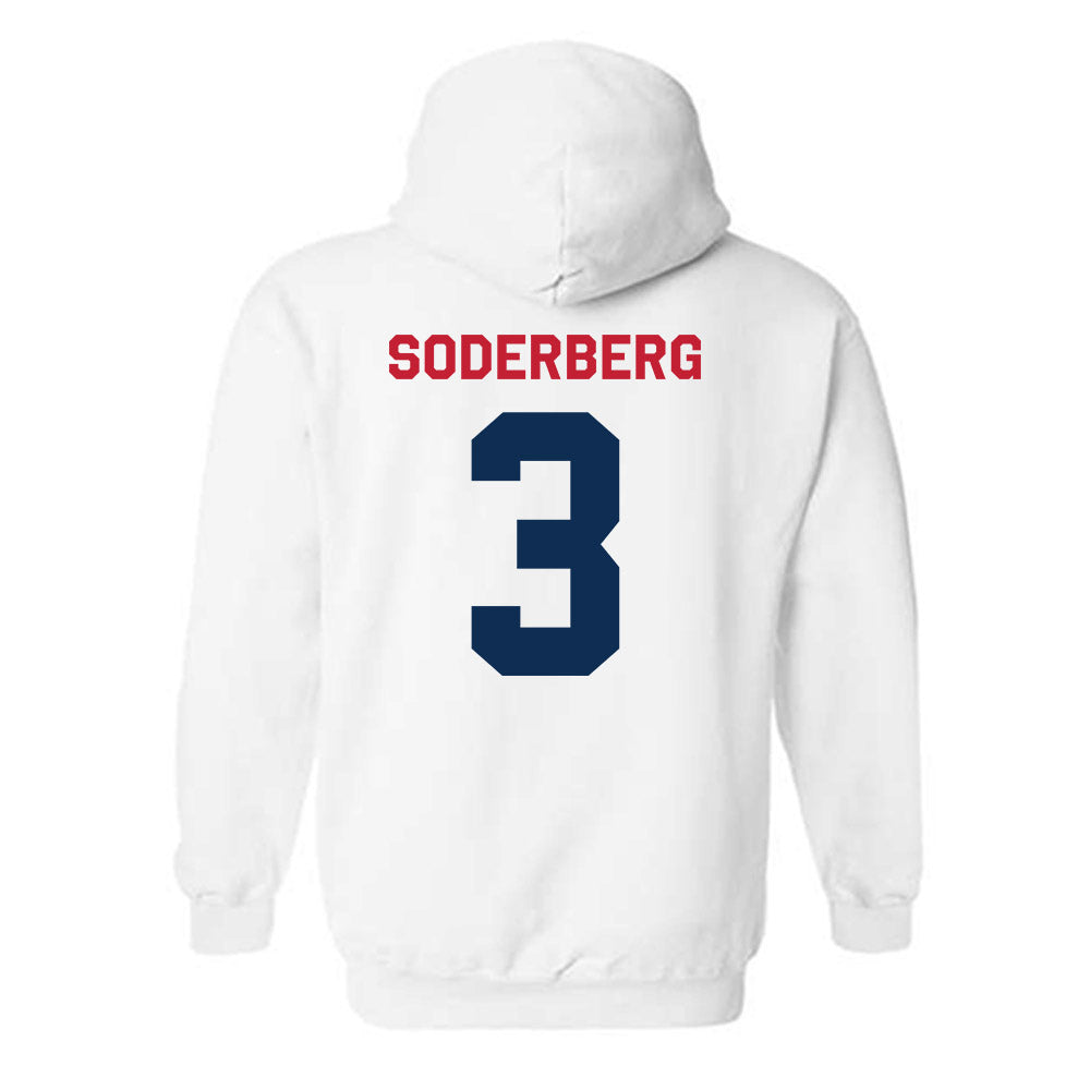 FAU - NCAA Beach Volleyball : Sophia Soderberg - Classic Shersey Hooded Sweatshirt-1