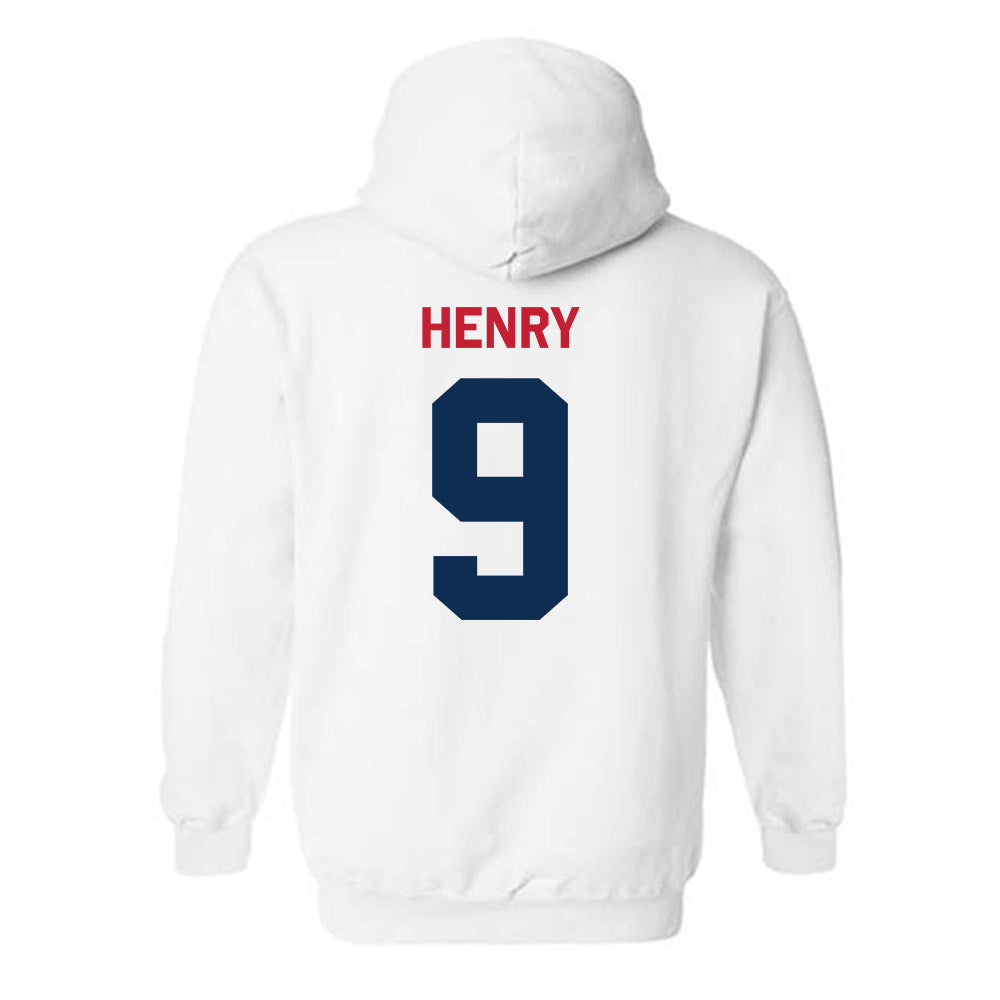 FAU - NCAA Football : Dom Henry - Classic Shersey Hooded Sweatshirt-1