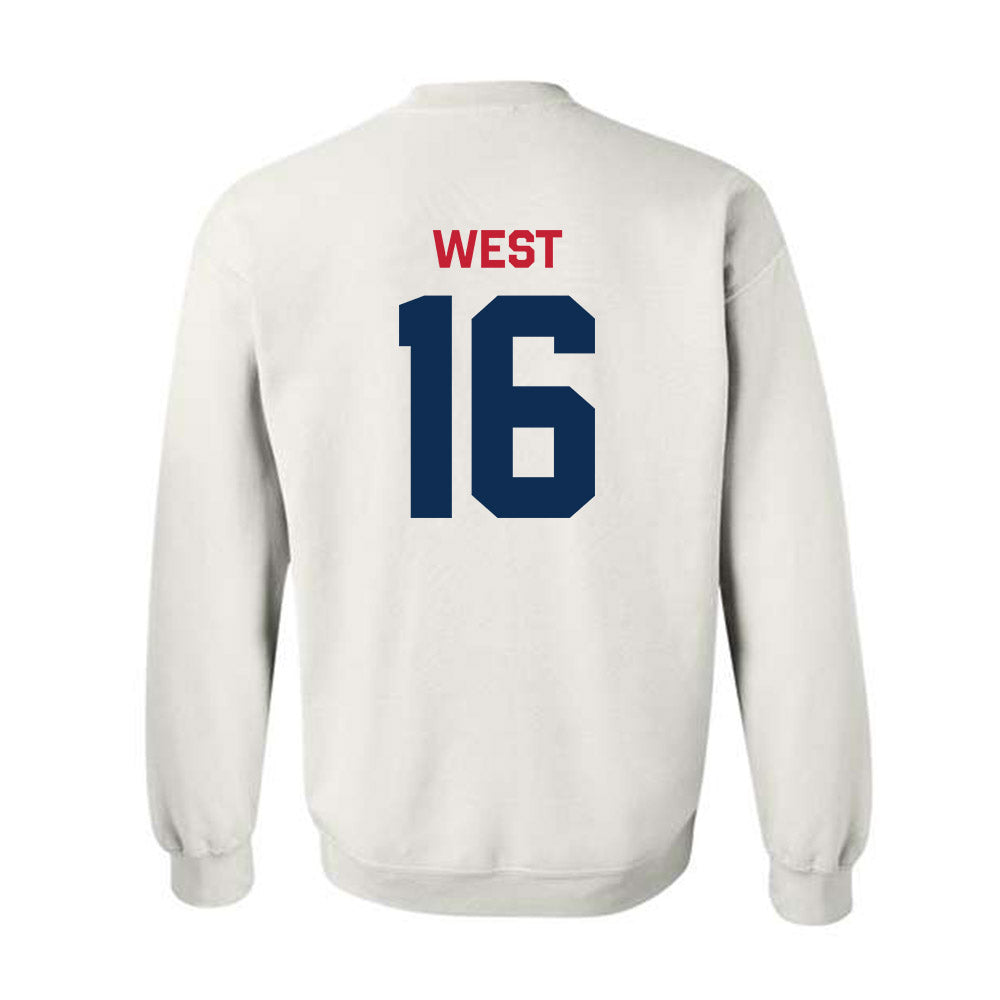 FAU - NCAA Football : Elijah West - Classic Shersey Crewneck Sweatshirt-1