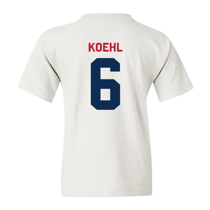 FAU - NCAA Beach Volleyball : Ava Koehl - Classic Shersey Youth T-Shirt-1