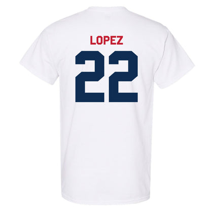 FAU - NCAA Baseball : Jonathan Lopez - Classic Shersey T-Shirt-1