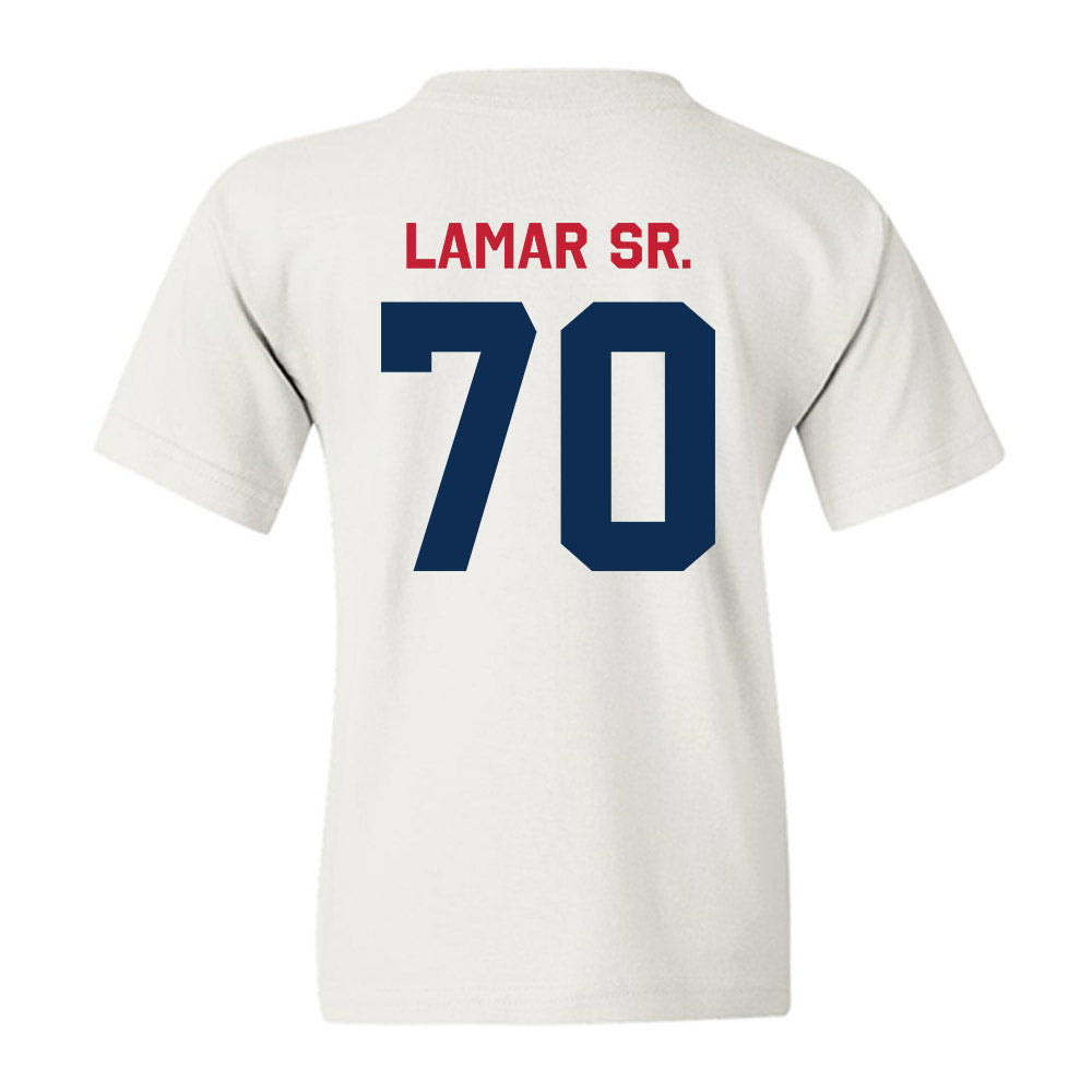 FAU - NCAA Football : Malcolm Lamar Sr. - Classic Shersey Youth T-Shirt-1