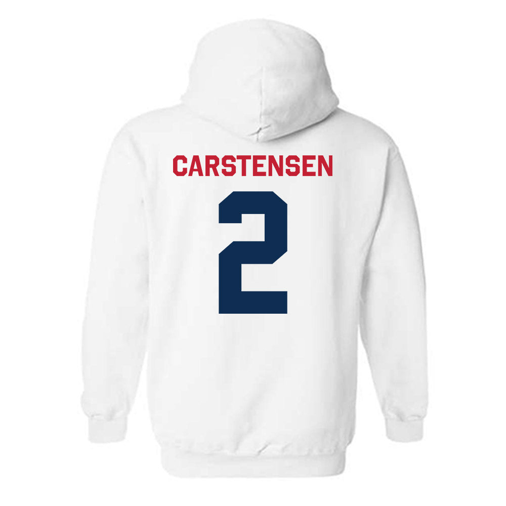 FAU - NCAA Women's Basketball : Grace Carstensen - Classic Shersey Hooded Sweatshirt-1