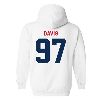 FAU - NCAA Football : Devonta Davis - Classic Shersey Hooded Sweatshirt-1