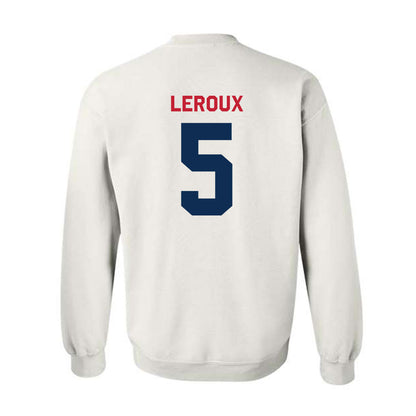 FAU - NCAA Baseball : Brando Leroux - Classic Shersey Crewneck Sweatshirt-1