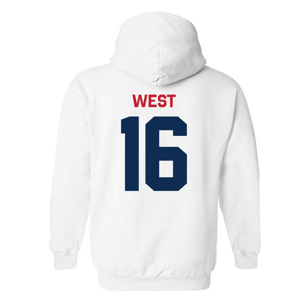 FAU - NCAA Football : Elijah West - Classic Shersey Hooded Sweatshirt-1