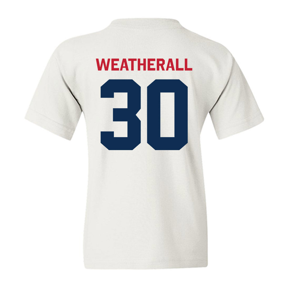 FAU - NCAA Football : Justin Weatherall - Classic Shersey Youth T-Shirt-1