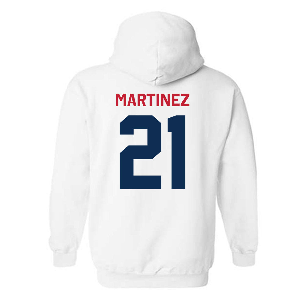 FAU - NCAA Baseball : John Martinez - Classic Shersey Hooded Sweatshirt-1