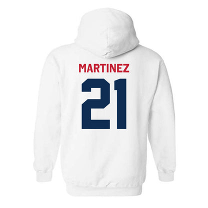FAU - NCAA Baseball : John Martinez - Classic Shersey Hooded Sweatshirt-1