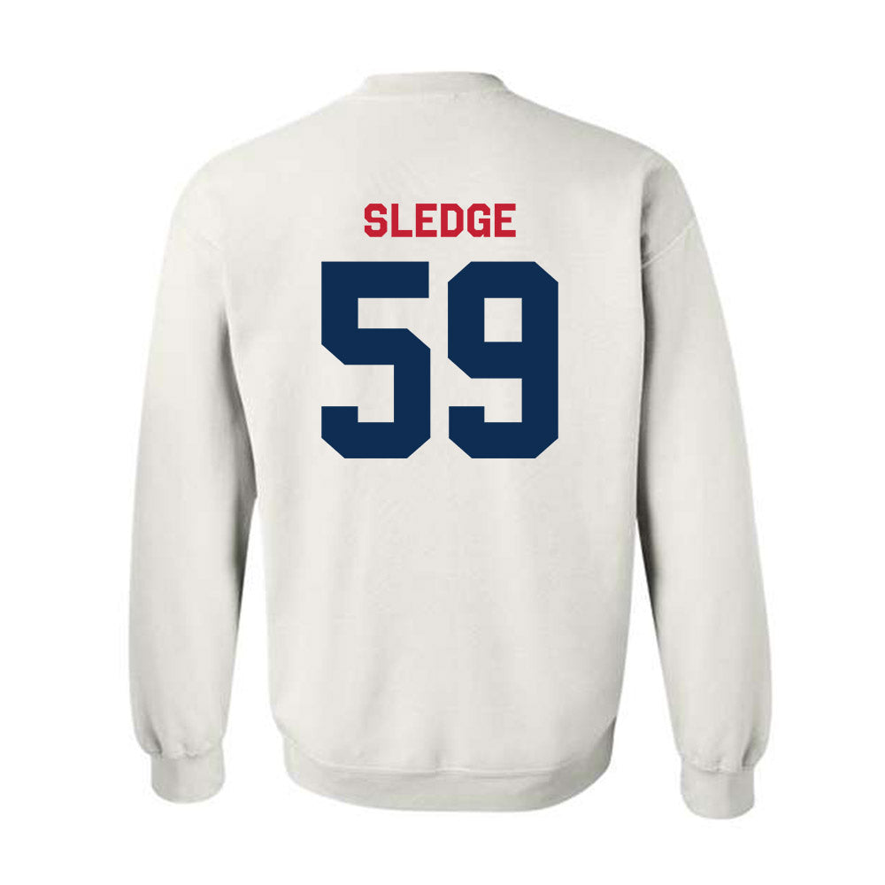 FAU - NCAA Football : Thomas Sledge - Classic Shersey Crewneck Sweatshirt-1