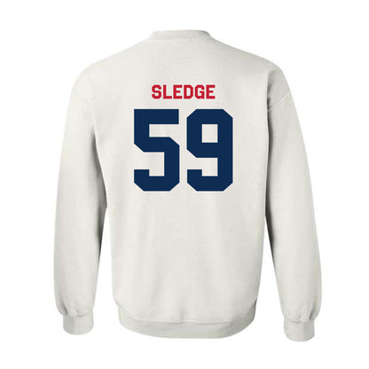 FAU - NCAA Football : Thomas Sledge - Classic Shersey Crewneck Sweatshirt-1