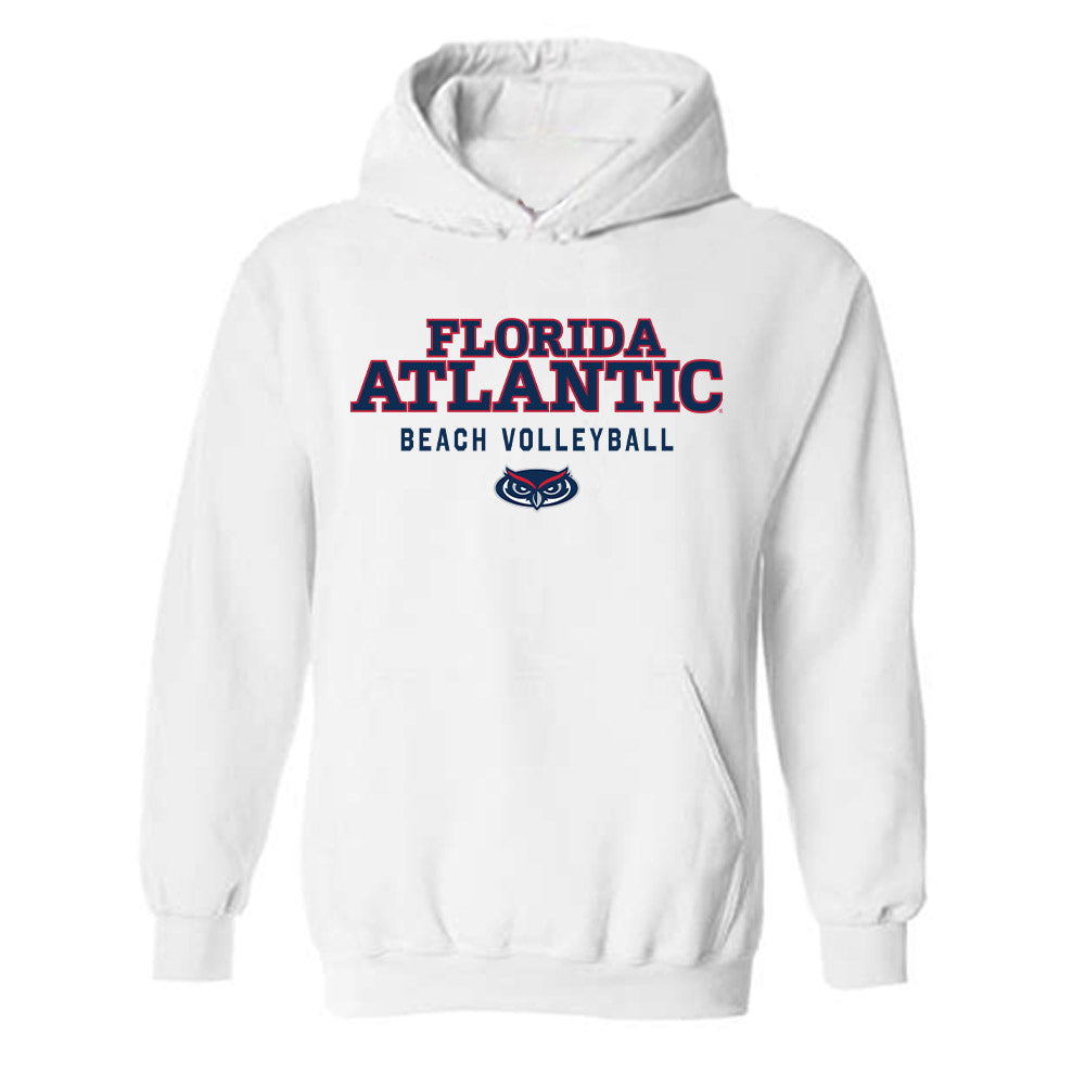FAU - NCAA Beach Volleyball : Kate Weitnauer - Classic Shersey Hooded Sweatshirt-0