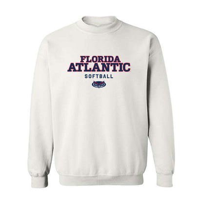 FAU - NCAA Softball : Ava Jacobs - Classic Shersey Crewneck Sweatshirt-0