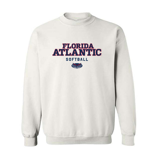 FAU - NCAA Softball : Ava Jacobs - Classic Shersey Crewneck Sweatshirt-0