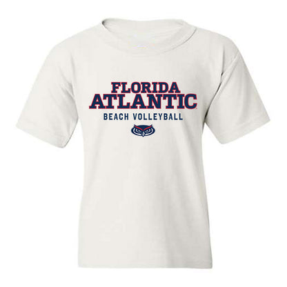 FAU - NCAA Beach Volleyball : Allison Spittal - Classic Shersey Youth T-Shirt-0