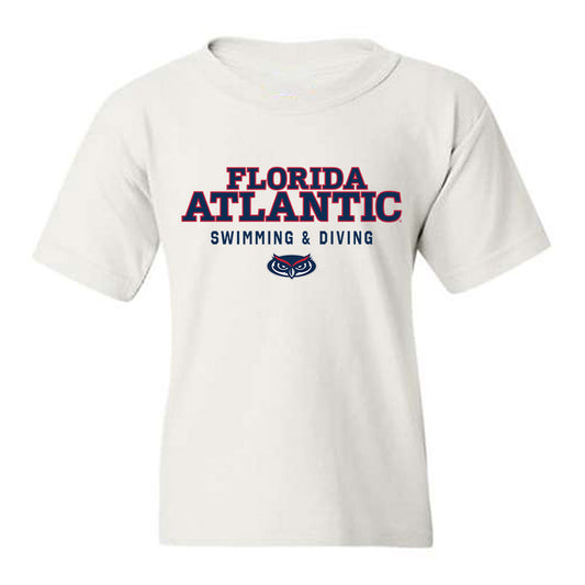 FAU - NCAA Women's Swimming & Diving : Elsa Nord - Classic Shersey Youth T-Shirt-0