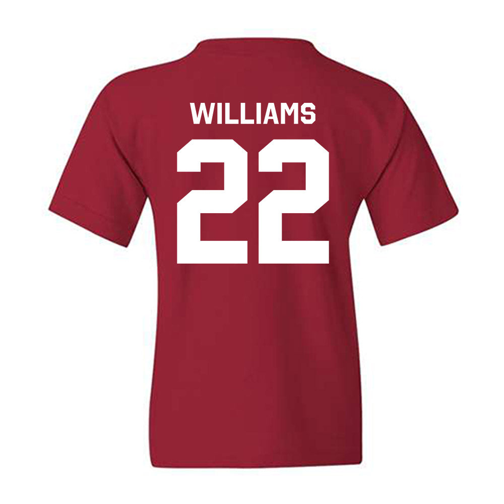 Stanford - NCAA Women's Lacrosse : Peep Williams - Classic Shersey Youth T-Shirt-1