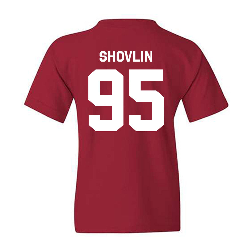 Stanford - NCAA Football : Adam Shovlin - Classic Shersey Youth T-Shirt-1