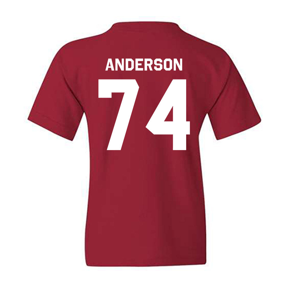 Stanford - NCAA Football : Fisher Anderson - Classic Shersey Youth T-Shirt-1