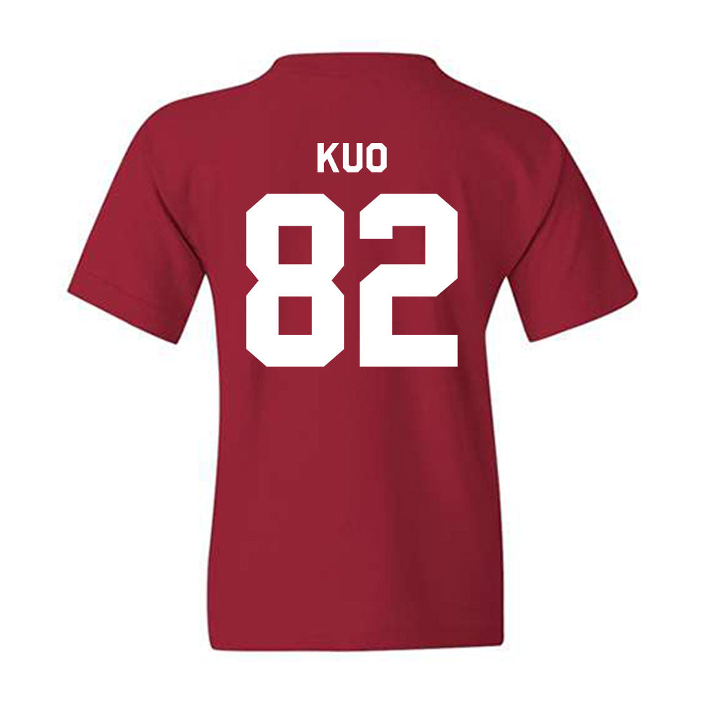 Stanford - NCAA Football : Tyler Kuo - Classic Shersey Youth T-Shirt-1