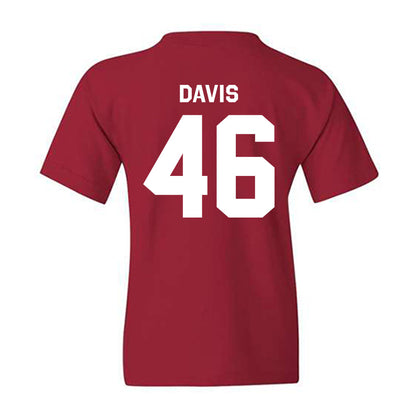 Stanford - NCAA Football : Carter Davis - Classic Shersey Youth T-Shirt-1