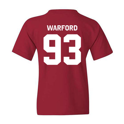 Stanford - NCAA Football : Peyton Warford - Classic Shersey Youth T-Shirt-1