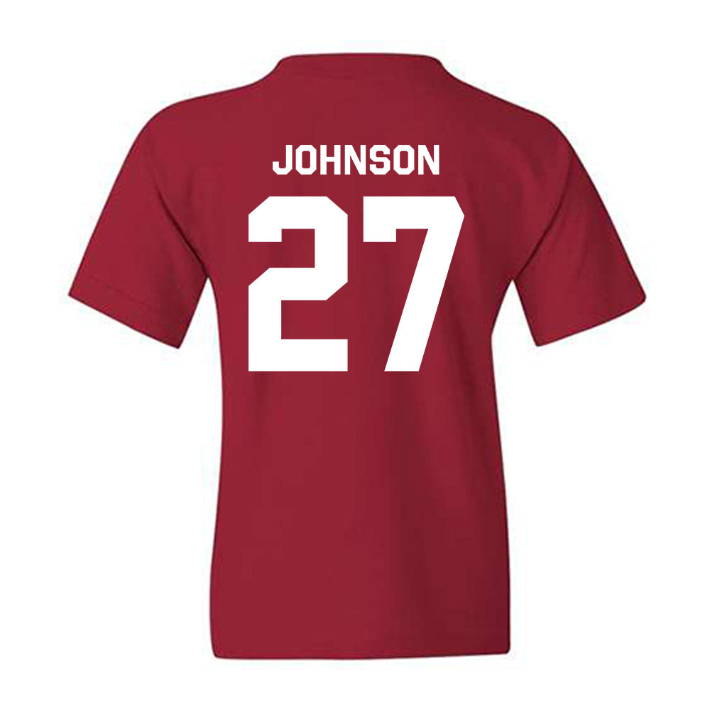 Stanford - NCAA Women's Lacrosse : Ellie Johnson - Classic Shersey Youth T-Shirt-1