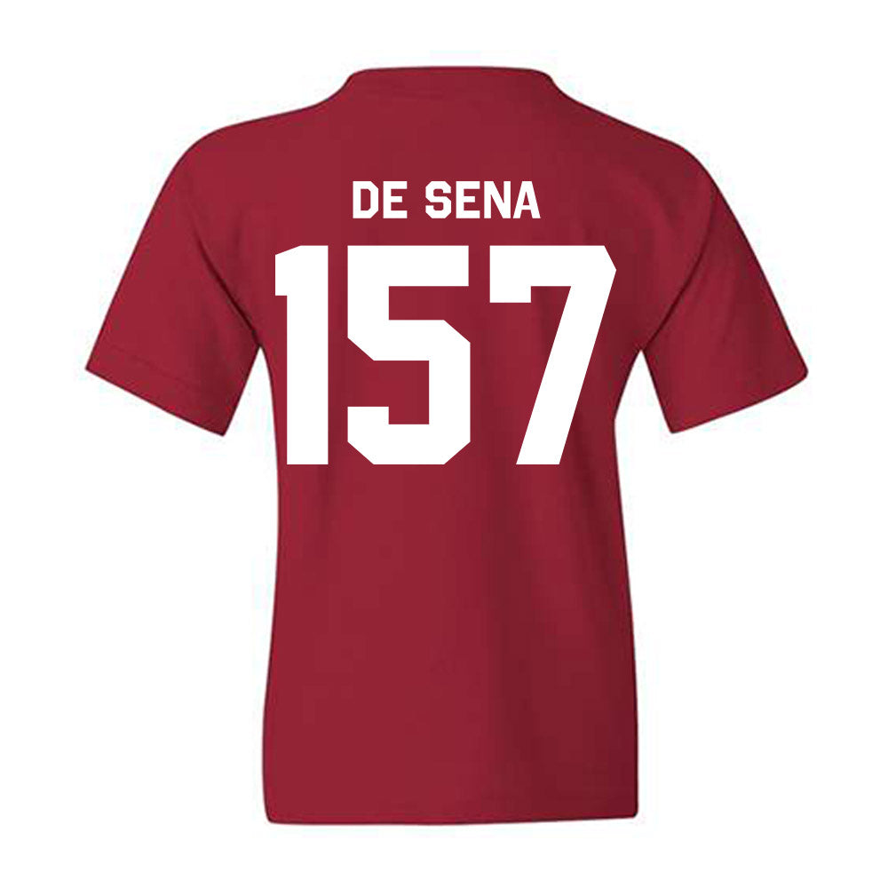 Stanford - NCAA Wrestling : Jack De Sena - Classic Shersey Youth T-Shirt-1
