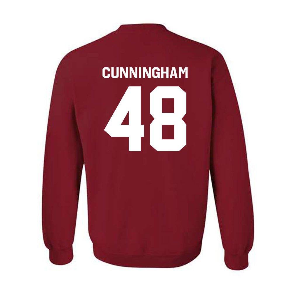 Stanford - NCAA Football : Drew Cunningham - Classic Shersey Crewneck Sweatshirt-1