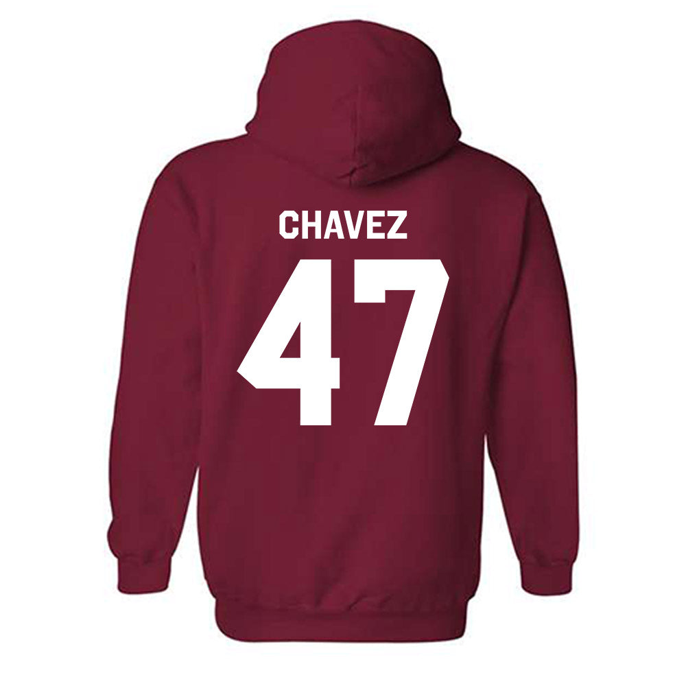 Stanford - NCAA Football : Alejandro Chavez - Classic Shersey Hooded Sweatshirt-1