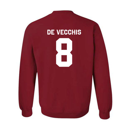Stanford - NCAA Men's Water Polo : Simone De Vecchis - Classic Shersey Crewneck Sweatshirt-1
